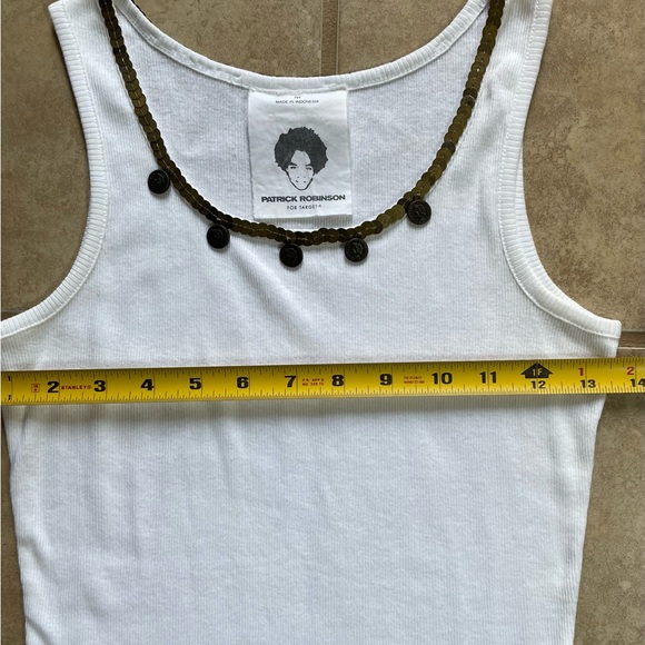 Metal Sequins PATRICK ROBINSON Tank Top | medium - Picture 3 of 9